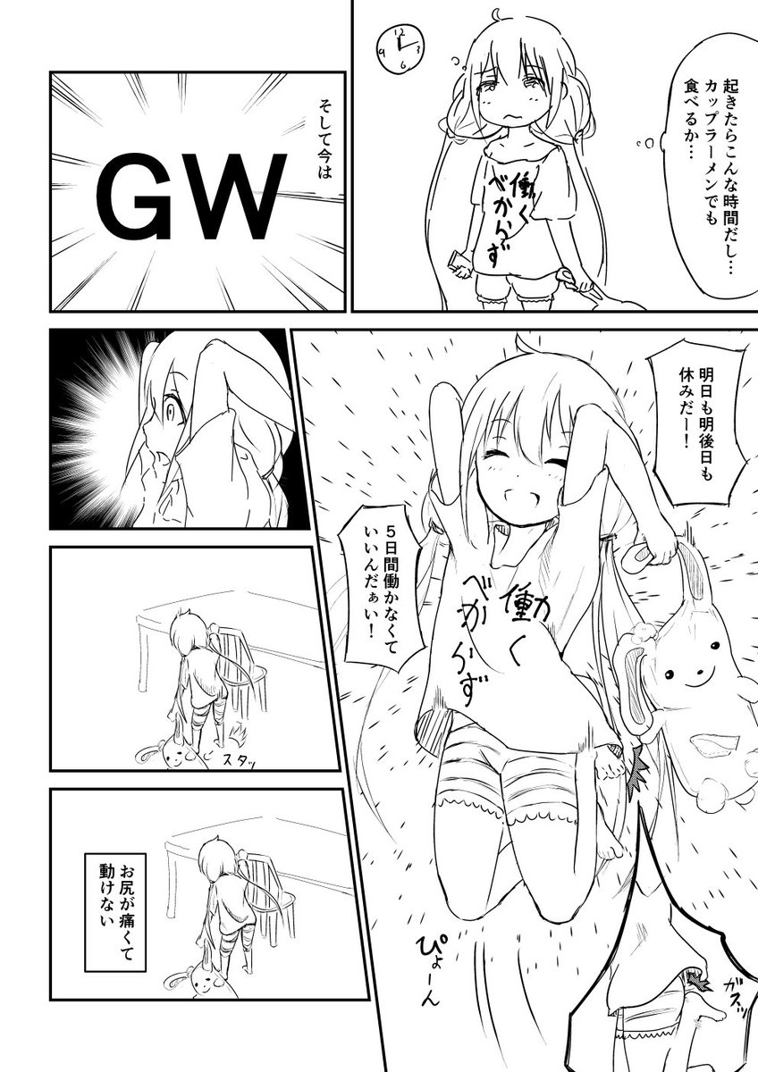 GWでテンション上がってしまった杏chang 