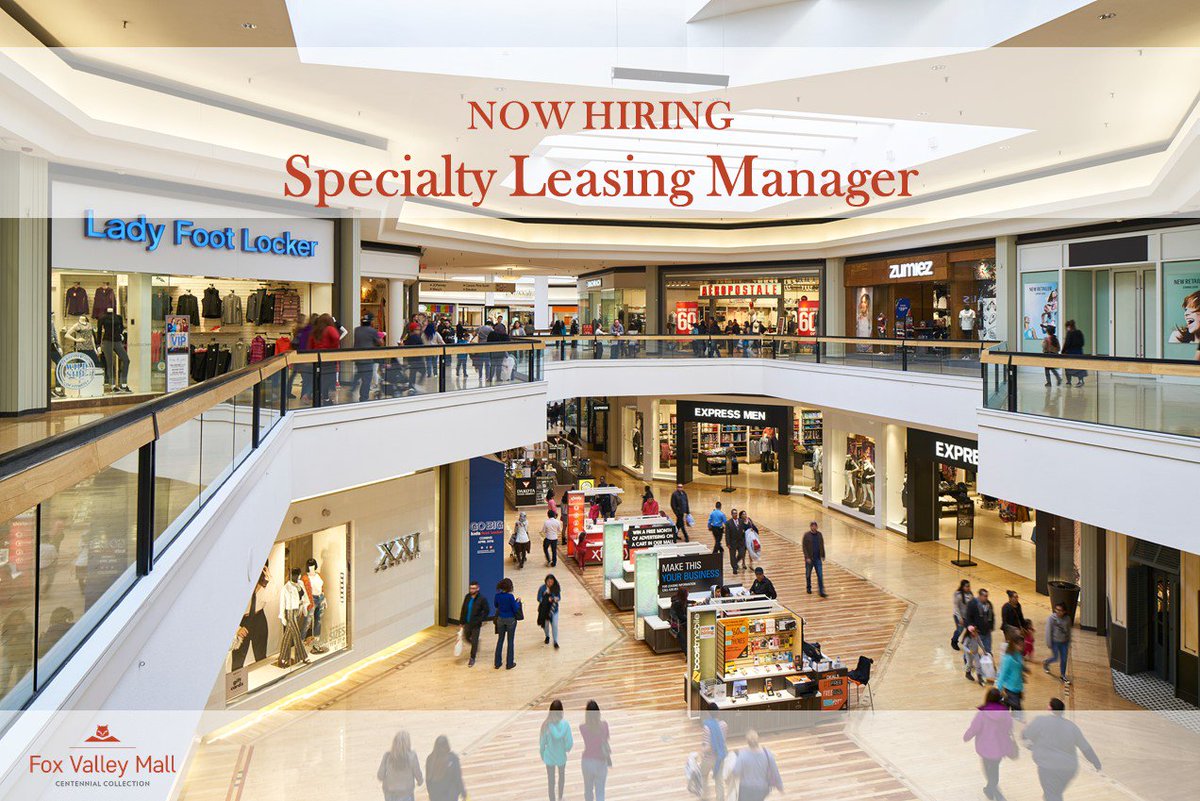 Fox Valley Mall on Twitter "The Fox Valley Mall Management Office is