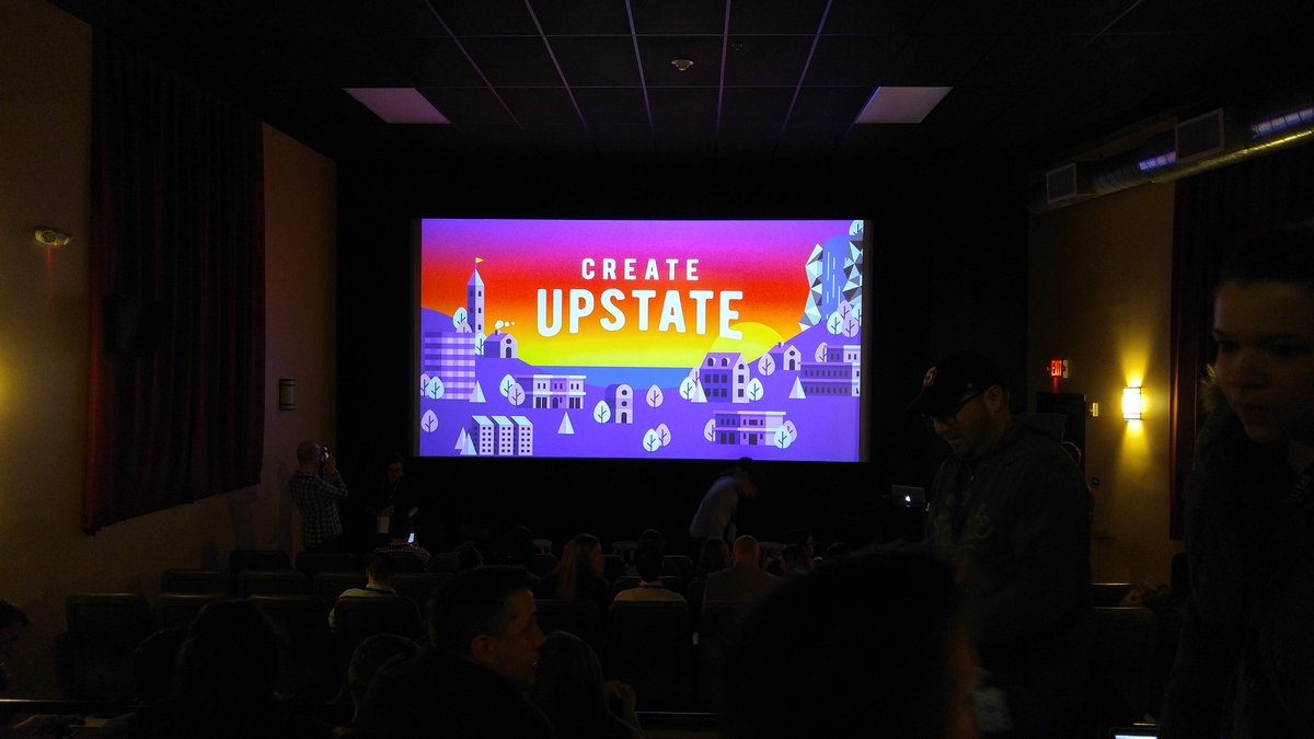 AIGAUPSTNY's tweet image. It begins! @CreateUpstate #createupstate #cu17