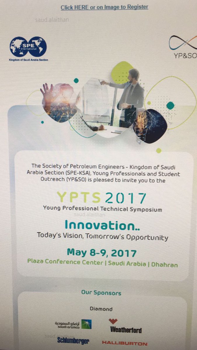 AALBARGHOUTI's tweet photo. @spe_ksa #SPEKSA #2017YPTS #SPE @SPEtweets https://t.co/8JFVO8eM8W