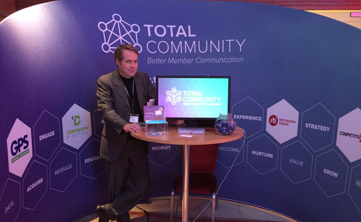 Enjoying the <a href="/MemberWise/">Rich Gott, Chair, The MemberWise Network</a> Excellence conference today. Visit us for a chat about member communications. #MEMEX2017