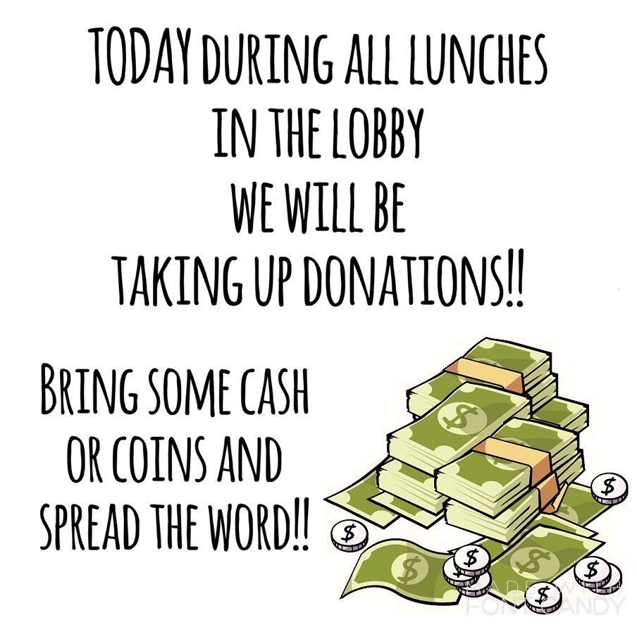 Stop by and make a donation! Anything helps! We're trying to reach our goal of $7,000