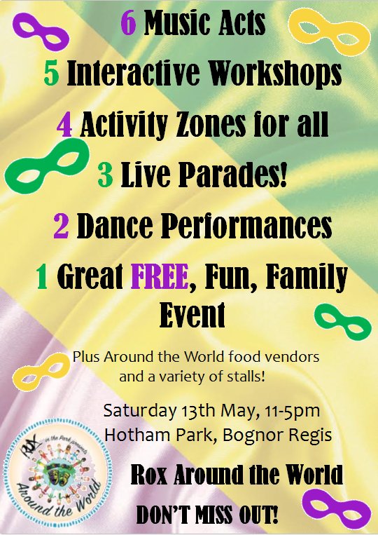 Eventsbognor's tweet photo. looking good @ROX_world_2017  #free #epic #event in #sussex #bognor check it out @sussexbythesea @southwavesradio @spiritfm @coolsussex https://t.co/UWxT9fI1Ai