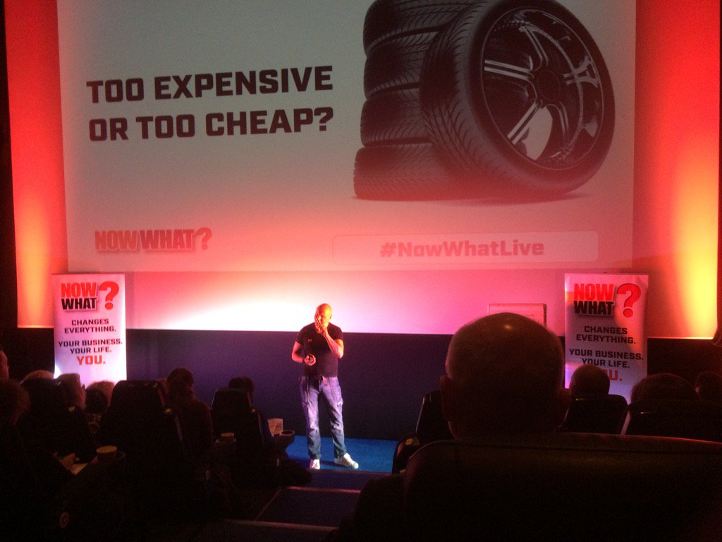 #NowWhatLive you're missing a treat if you didn't come today - best business and personal development day ever