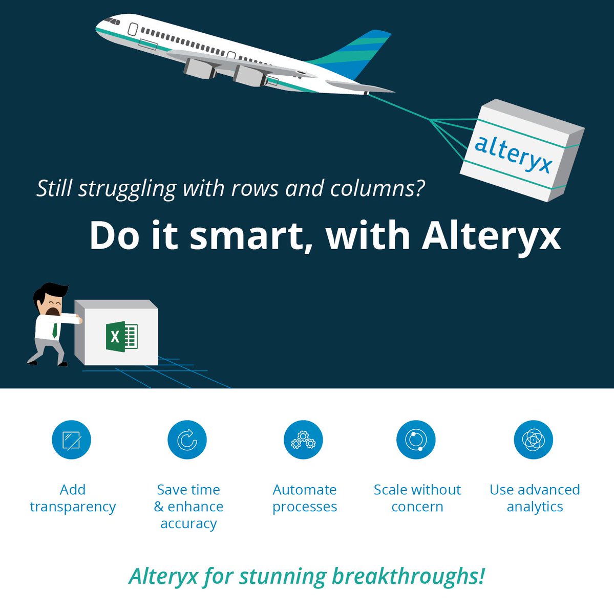 TeamAlteryx's tweet image. #TeamComputers takes you on an exciting #Data adventure with #Alteryx!