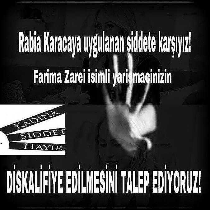 Edanur 💋 (@oneofbrain) on Twitter photo FARİMANIN ACILEN DİSKALİFİYE OLMASINI İSTİYORUZ !!!
<a href="/halukss/">Haluk Sirin</a> <a href="/CanerErdem1/">Caner Erdem</a> <a href="/yastuzemen/">Yasemin Tüzemen</a> <a href="/metinkaraaslan/">Metin Karaaslan</a>
#RabiaKaraca #kismetseolur #RKFC FARİMANIN ACILEN DİSKALİFİYE OLMASINI İSTİYORUZ !!!
<a href="/halukss/">Haluk Sirin</a> <a href="/CanerErdem1/">Caner Erdem</a> <a href="/yastuzemen/">Yasemin Tüzemen</a> <a href="/metinkaraaslan/">Metin Karaaslan</a>
#RabiaKaraca #kismetseolur #RKFC