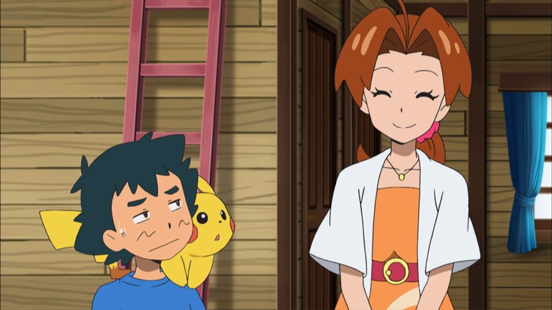 ポケモン公式ツイッター アニメ ポケットモンスター サン ムーン 始まるよ オープンスクールで発表を行うことになったサトシ そこへサトシのママが カントーからサトシの発表を見るためにやって来て T Co Bg9u46cnig アニポケ