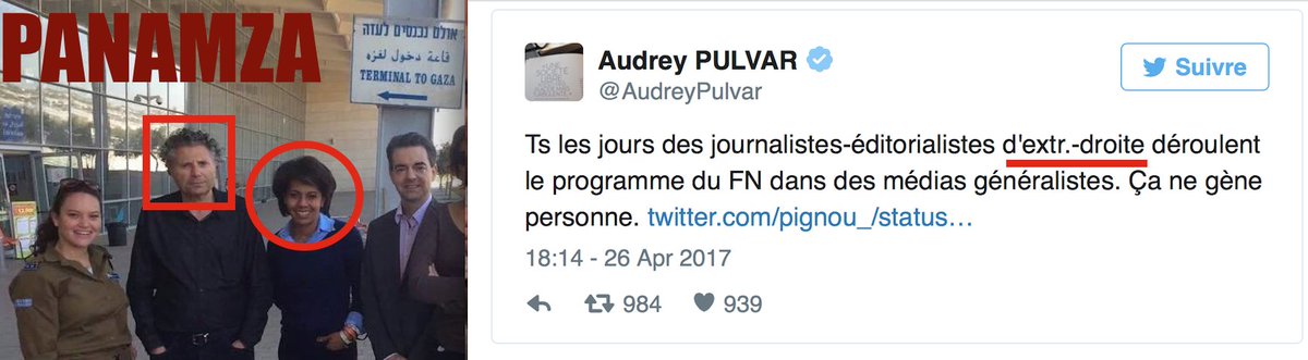 Audrey Pulvar : allergique à Le Pen, amicale avec l'extrême droite israélienne