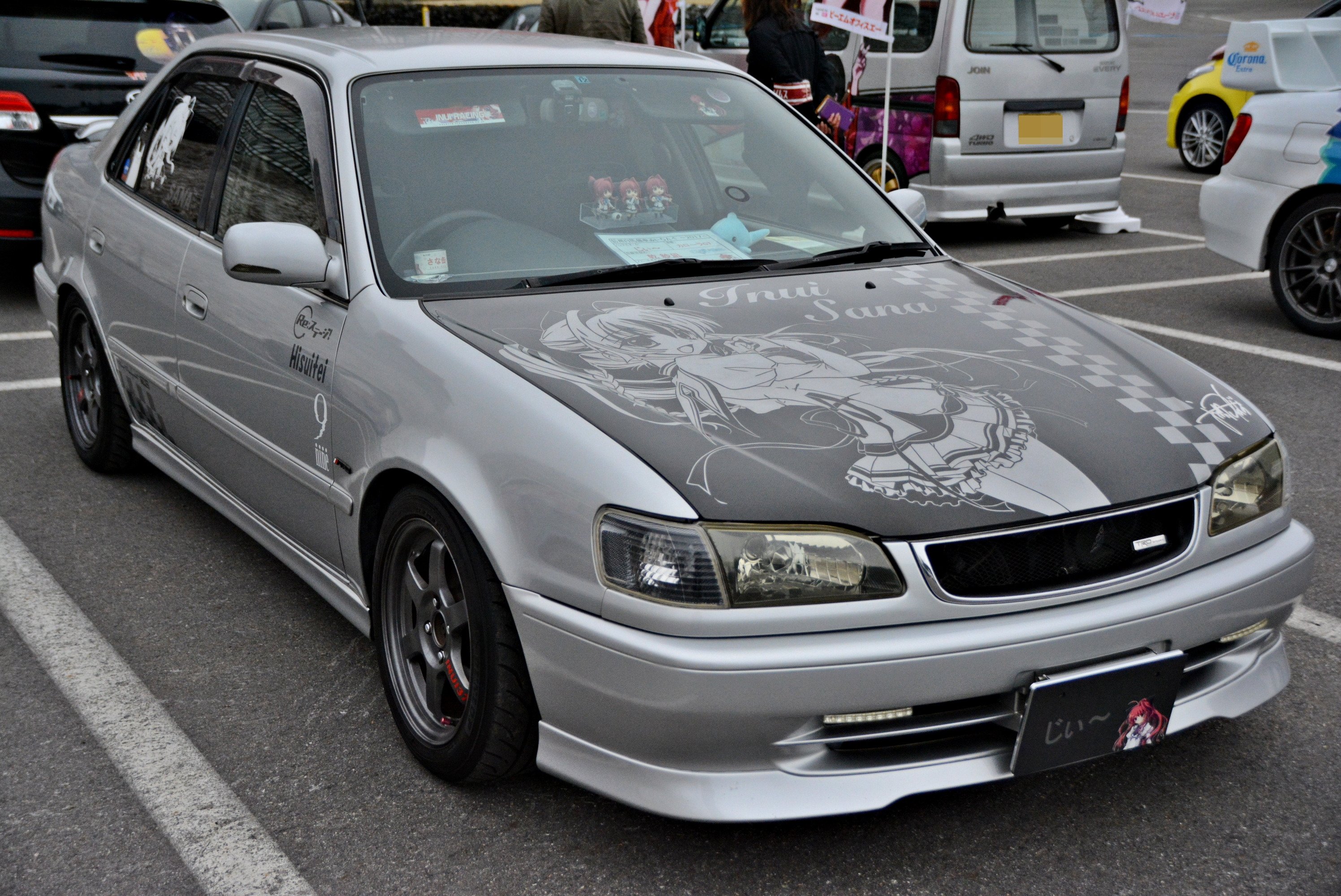 なち アラフォー痛車乗り Twitterren カローラgtとか熱い 痛車 白馬痛車 カローラgt T Co Zrm9kxijtm Twitter