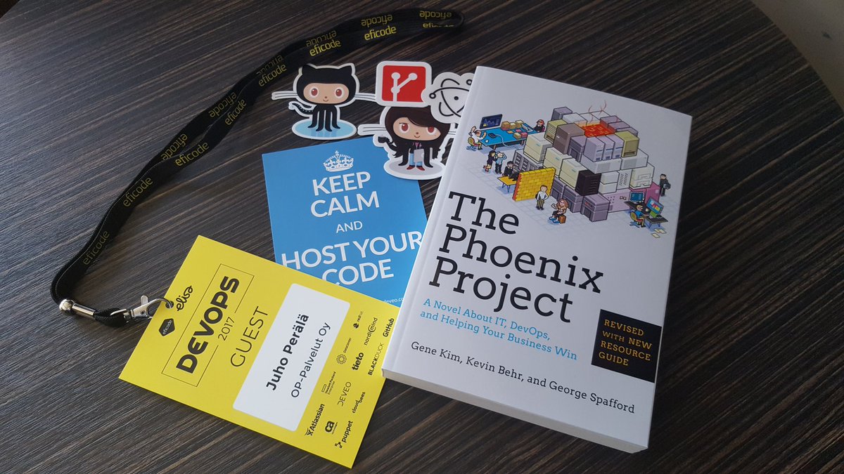 Disruptive42's tweet image. CAinc: RT juperala: The best conference freebie for a long long time. Thanks CAinc. #thepheonixproject #devops2017