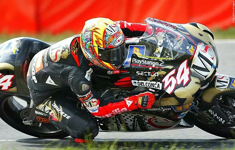 MOTO GP | Il 27 Aprile 2003 Manuel #Poggiali su laurea campione del mondo in classe 250; secondo titolo iridato per il pilota sammarinese.