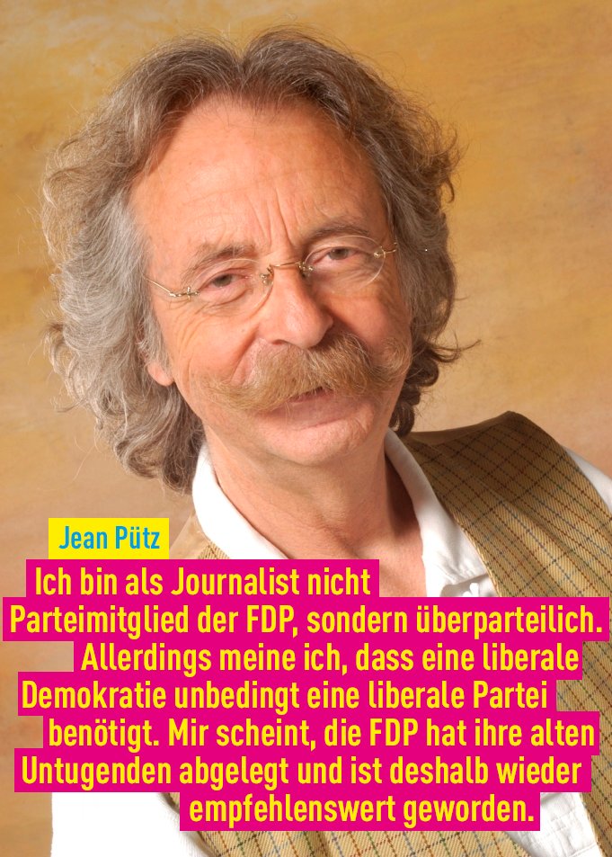 fdp_nrw's tweet image. Das sehen wir wie Jean #Pütz :-) #ltwnrw17 #EsGehtUmUnserLand #fdpnrw #fdp