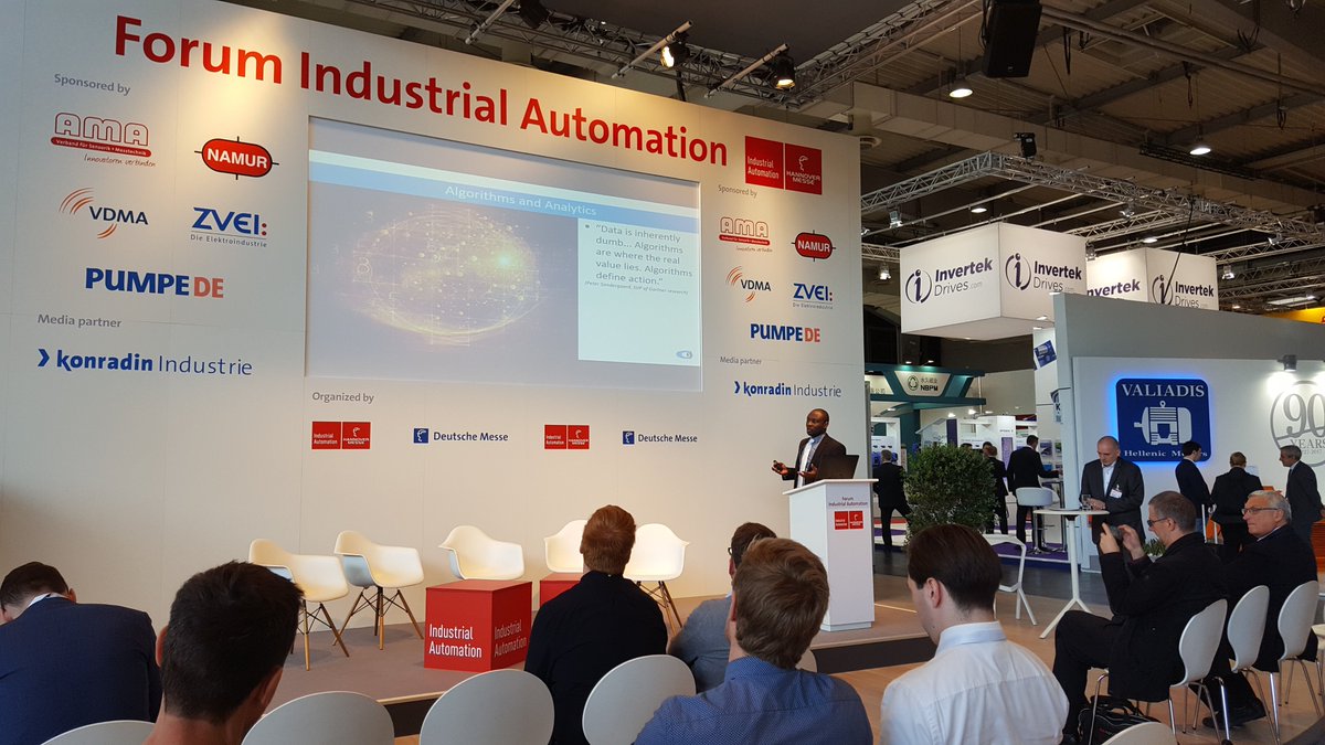 FinproFi's tweet image. Lionel Reya delivering keynote @ Industrial Automation Forum: Algorithms and analytics for future automation systems techhub.fi/hm17finland/#