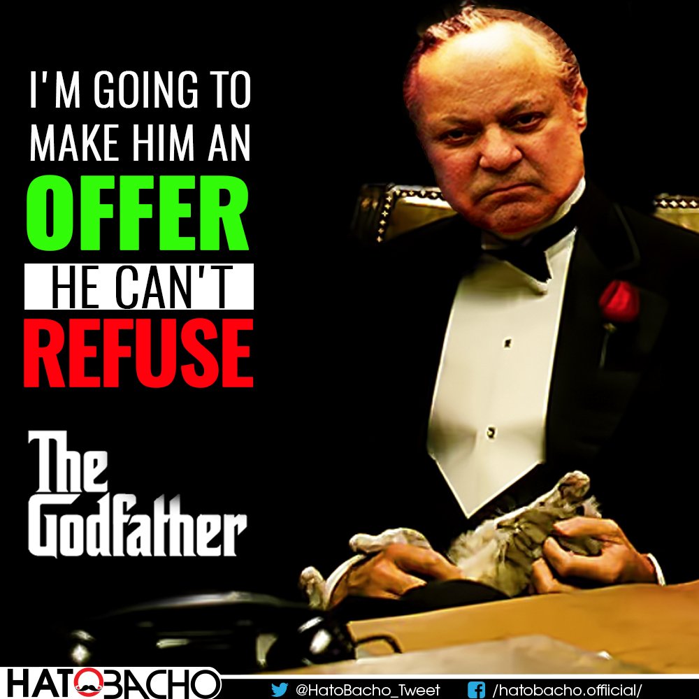 HatoBacho_Tweet's tweet photo. 10 Billion seems legit enough don't you think?
#IwasOffered10BillionFor #ImranKhan #GoNawazGo #Godfather #HatoBacho https://t.co/2nlgQhBYUG