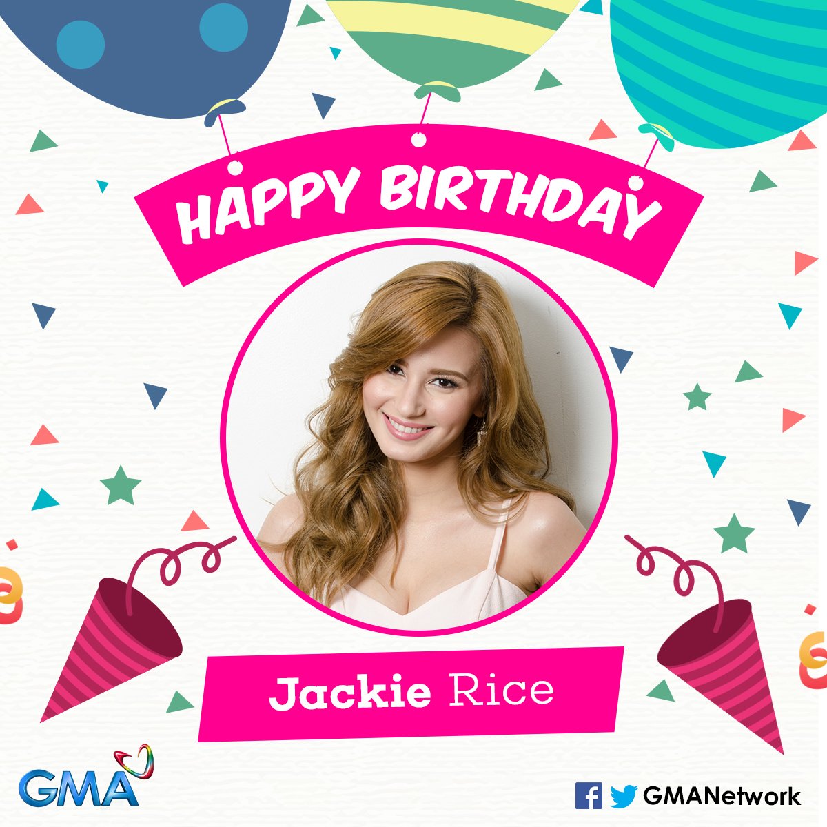 Happy birthday, Jackie Rice! We wish you all the best! Enjoy your day! 