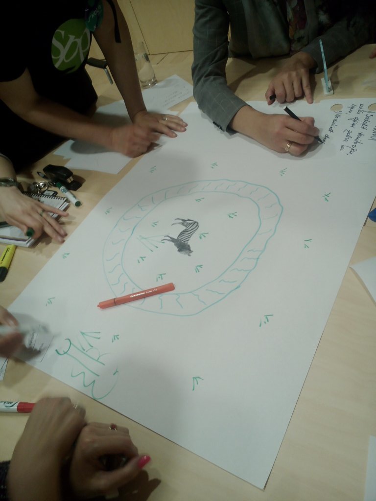 Visi paēduši un zebra dzīva #skola2030