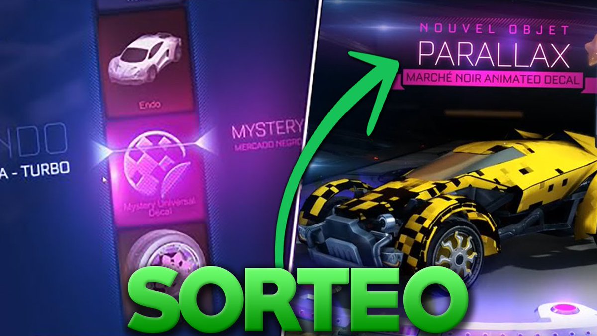 NicheLow's tweet image. RT para ganar una de las CALCOMANÍAS UNIVERSALES que están regalando @NicheLow y @RocketLeaguESP

🔥PARTICIPA AQUÍ👇👇
gleam.io/qQD4N/sorteo-d…