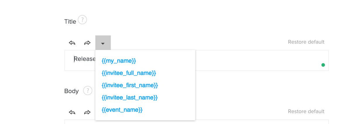 userelease's tweet photo. @Calendly I can't add my invitee's company name my calendar invite - please tell me how! the only custom variables are the ones in my image https://t.co/ZiewX7mkLR