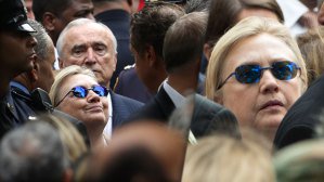 Weak &amp; Frail! Hillary FAINTS At 9/11 Memorial — Is She Ok? radaronline.com/exclusives/201…