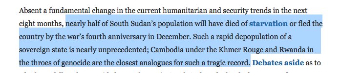 #SouthSudan on track to lose nearly HALF its population to starvation or displacement by the end of the year blogs.cfr.org/patrick/2017/0…