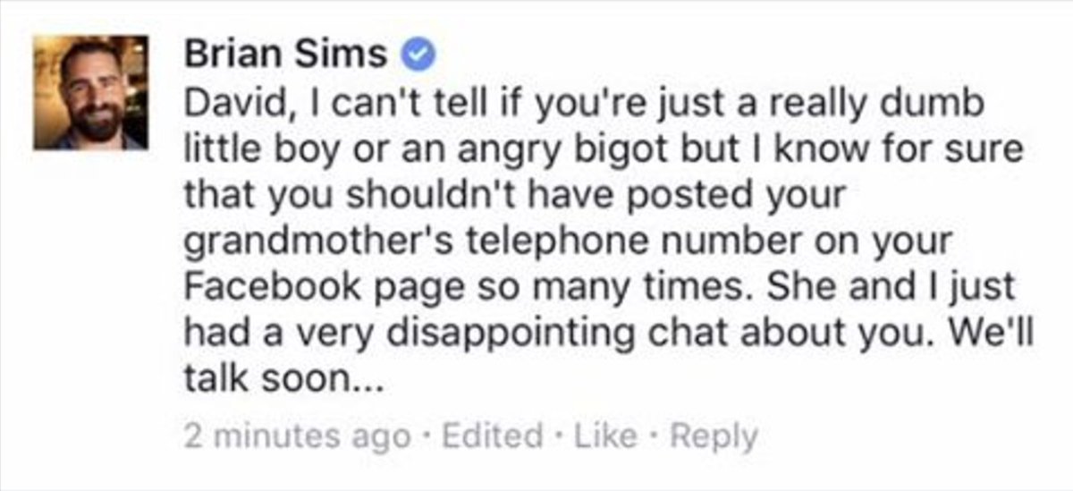 thehill's tweet image. Lawmaker gets back at Internet troll by calling his grandmother: hill.cm/5HGgTlI