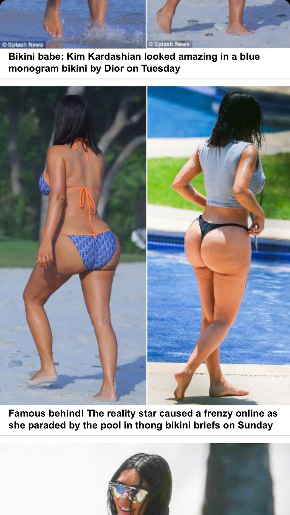 Mt On Twitter Cottage Cheese Booty Kimkardashian