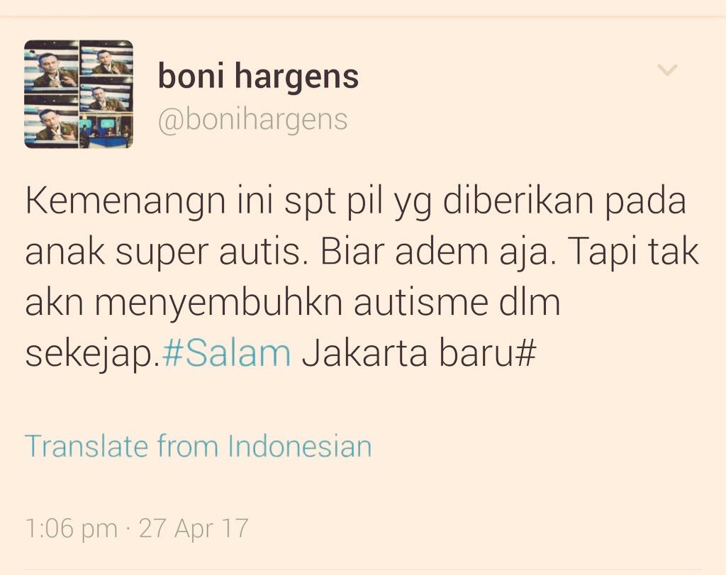 Pak <a href="/jokowi/">Joko Widodo</a> twit org ini sdh dihapus,tp sy kirimkan screenshotnya,ini tingkah laku komisaris utama yg bpk tunjuk,apa pantas spt ini pak?