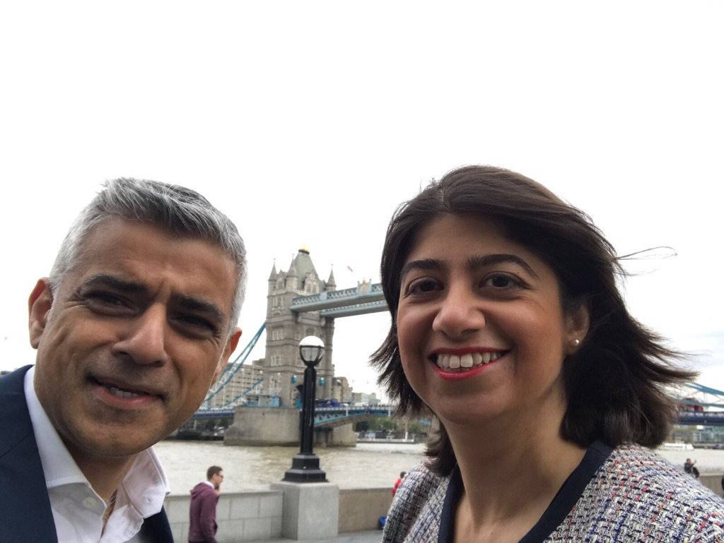 Proud to get endorsement from London Mayor <a href="/SadiqKhan/">Sadiq Khan</a> today! #VoteLabour #TeamSeema