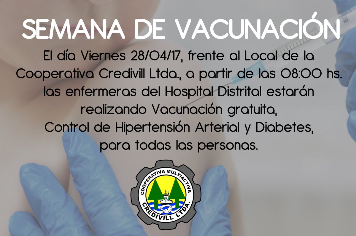 Credivill's tweet photo. ATENCIÓN SOCIOS/AS Y CIUDADANÍA EN GENERAL 😉 https://t.co/3fJhNsXh5i