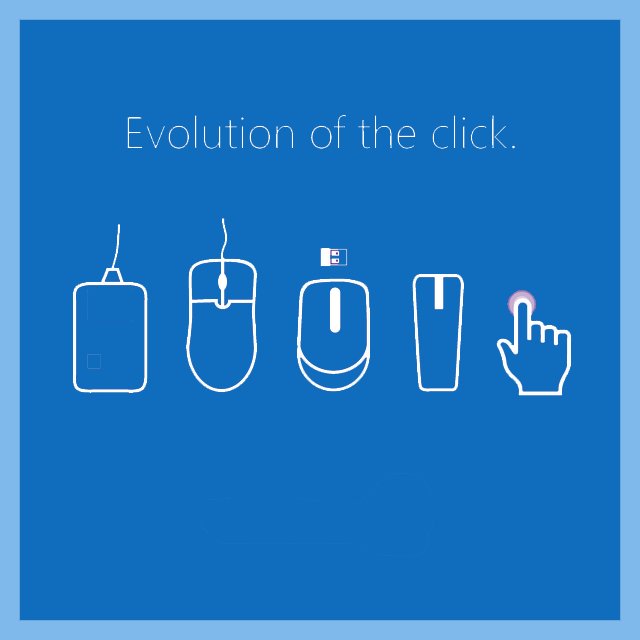 #ThrowbackThursday...The evolution of the computer click.