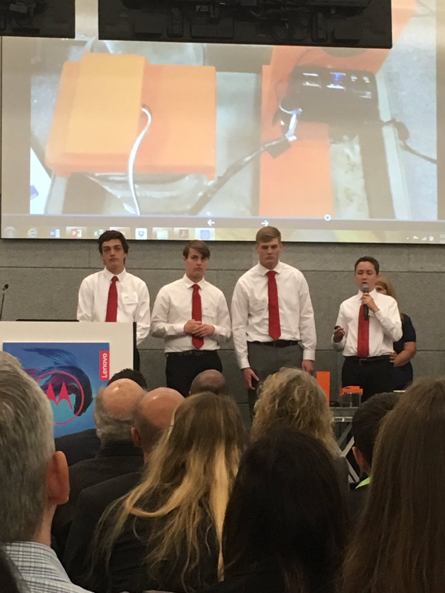 Ashley Petrinec (@anpetrinec55) on Twitter photo Normal Community presenting their flood detection system. Very innovative. <a href="/ISTCoalition/">ISTCoalition</a> #STEMChallenge Normal Community presenting their flood detection system. Very innovative. <a href="/ISTCoalition/">ISTCoalition</a> #STEMChallenge