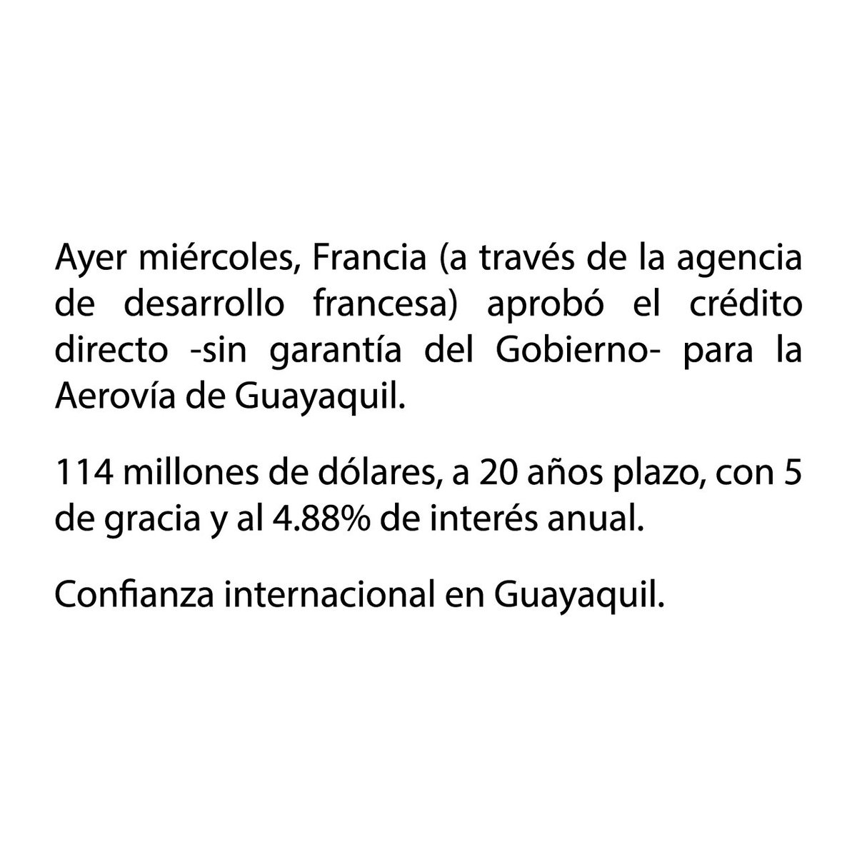 a credito en guayaquil