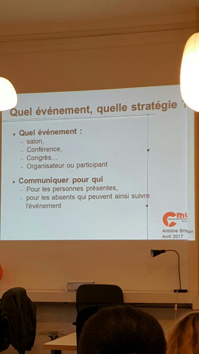 PapaPanique's tweet image. #CM #Evenementiel "Communiquer pour quoi"
#atelierCML @ClubCML par @toniolibero