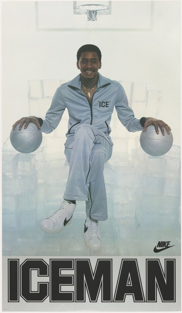 Happy Birthday to George Gervin, an NBA legend and the inspiration for one of the greatest posters ever made 