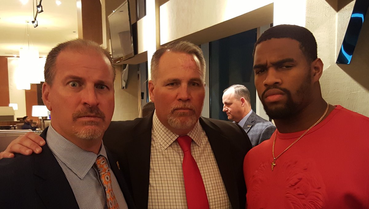 Best of luck to <a href="/jonallen93/">intent</a> in the draft from   Jason and Bob and the <a href="/MaxwellFootball/">Maxwell Football</a> club.  #RollTide