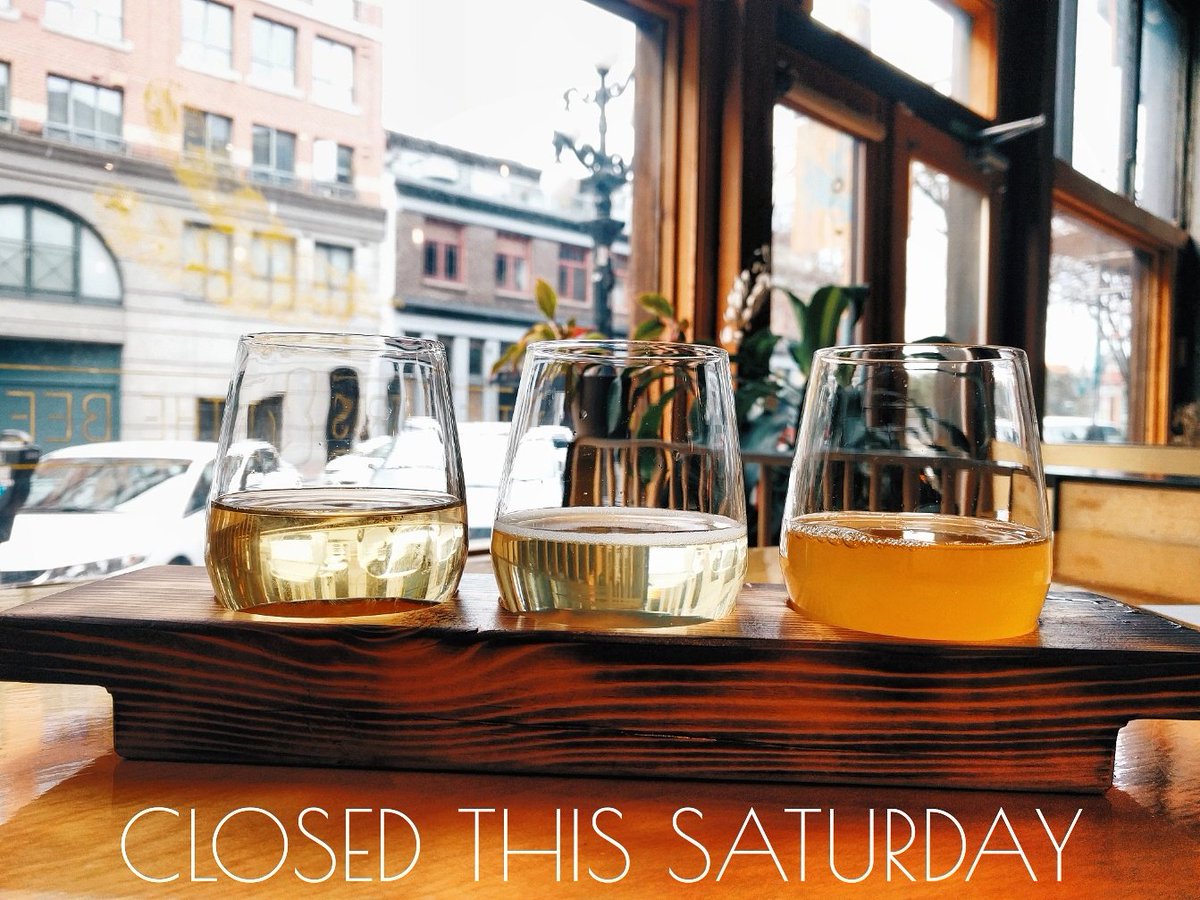 orchardandsea's tweet image. Please note we&apos;ll be closed this Sat as we&apos;re organizing the @bcciderfest for #bcciderweek Regular hours Fri &amp;amp; Sun, 6pm-11pm🍎  #craftcider