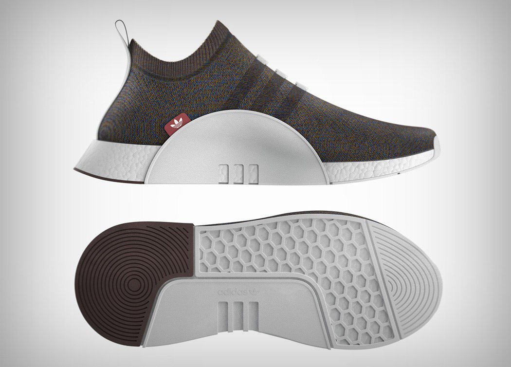Yanko Design on X The Adidas Primeknit NMD Omega feels like a sock but looks like a rather dapper shoe https t tjfu3Y3o2D https t iFFqWXZduH X