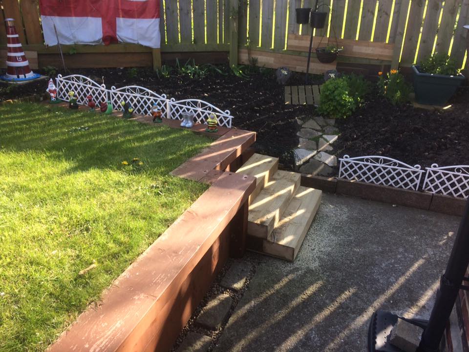 Forces_Support's tweet image. Yesterday Rich put together a small step in Newcastle for a family, proving that sometimes it's the small jobs that make the difference.