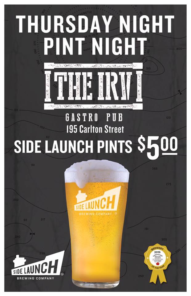 theirvpub's tweet image. #ColdPints of @sidelaunch #MountainLAger and #PaleAle are $5 evey #Thursday