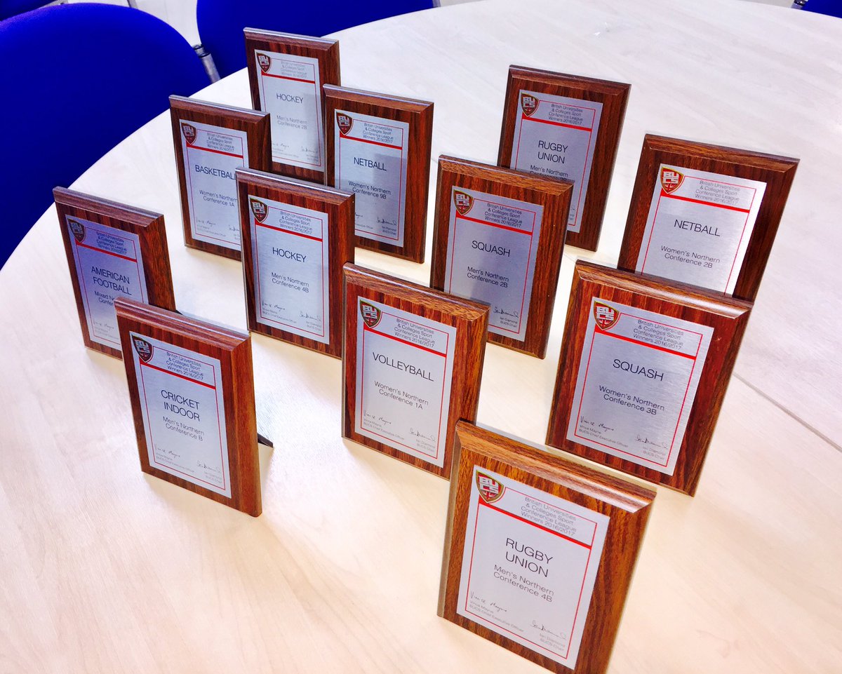 Delivery this afternoon was one for all of our <a href="/BUCSsport/">BUCS</a> league winners... We are proud of our 12 League winners 💪🏆🏐🏉🏀🏏🏑