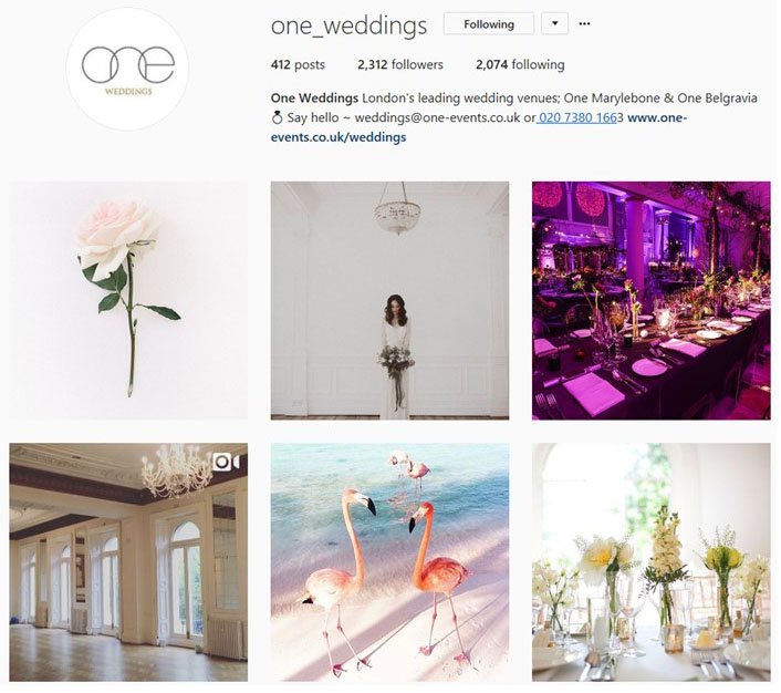 One Weddings tweet media