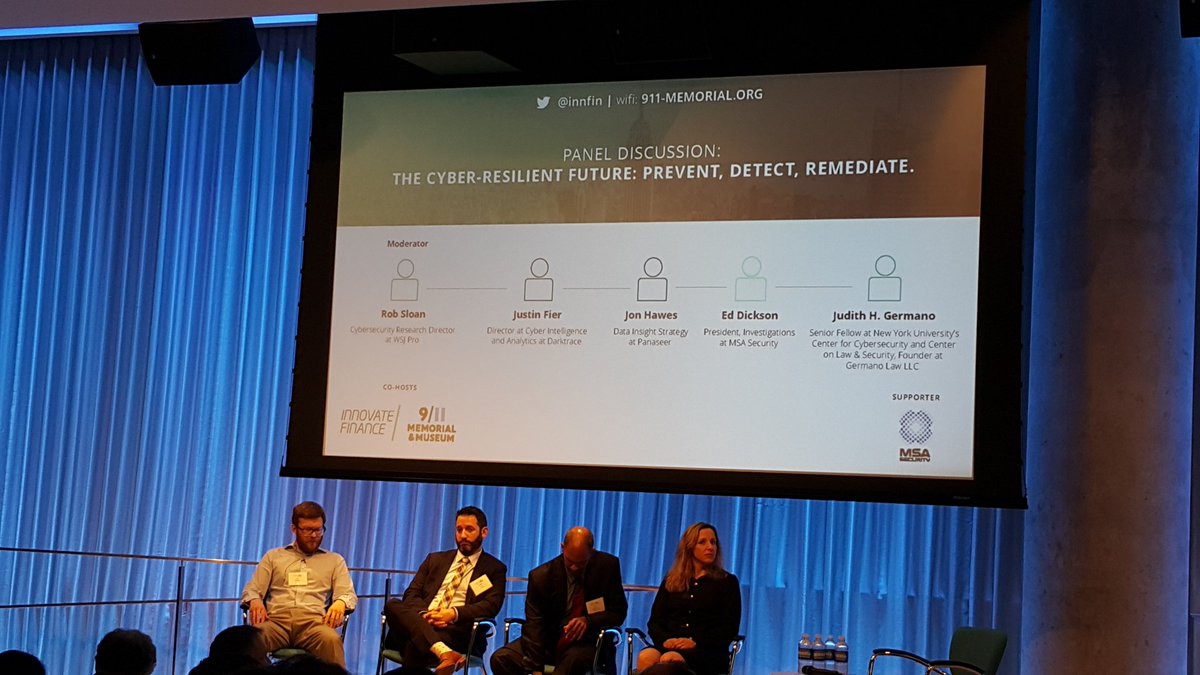 thefintechtimes's tweet image. #Financialservices sector understands the risks better and is along with cyber security shifts #CyberSecurity Conference #NYCFintechWeek