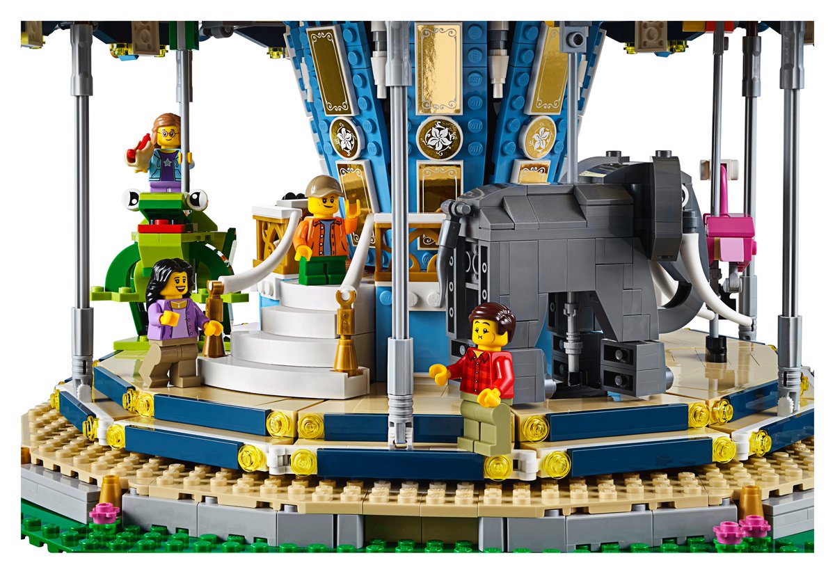 LEGO_Group's tweet photo. Get whisked away on a magical carousel experience. The star attraction is arriving June 2017. https://t.co/FxGaNVqz9J