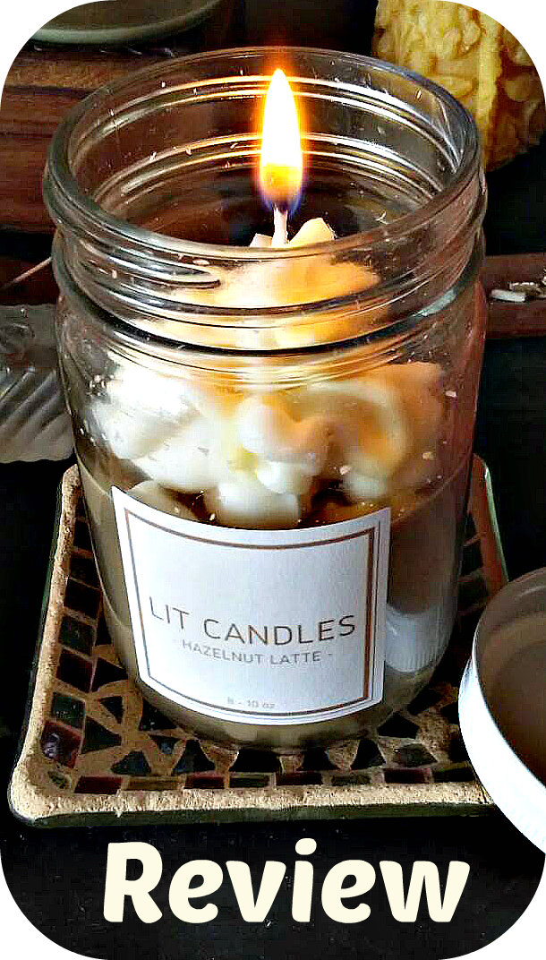 BoredinArkansas's tweet photo. Who doesn't love a good smelling candle?! Check out today's review on #LitCandles Hazelnut Latte! @SocialExpoPR  https://t.co/GXJmXa2AwK https://t.co/FPfcXwsLYd