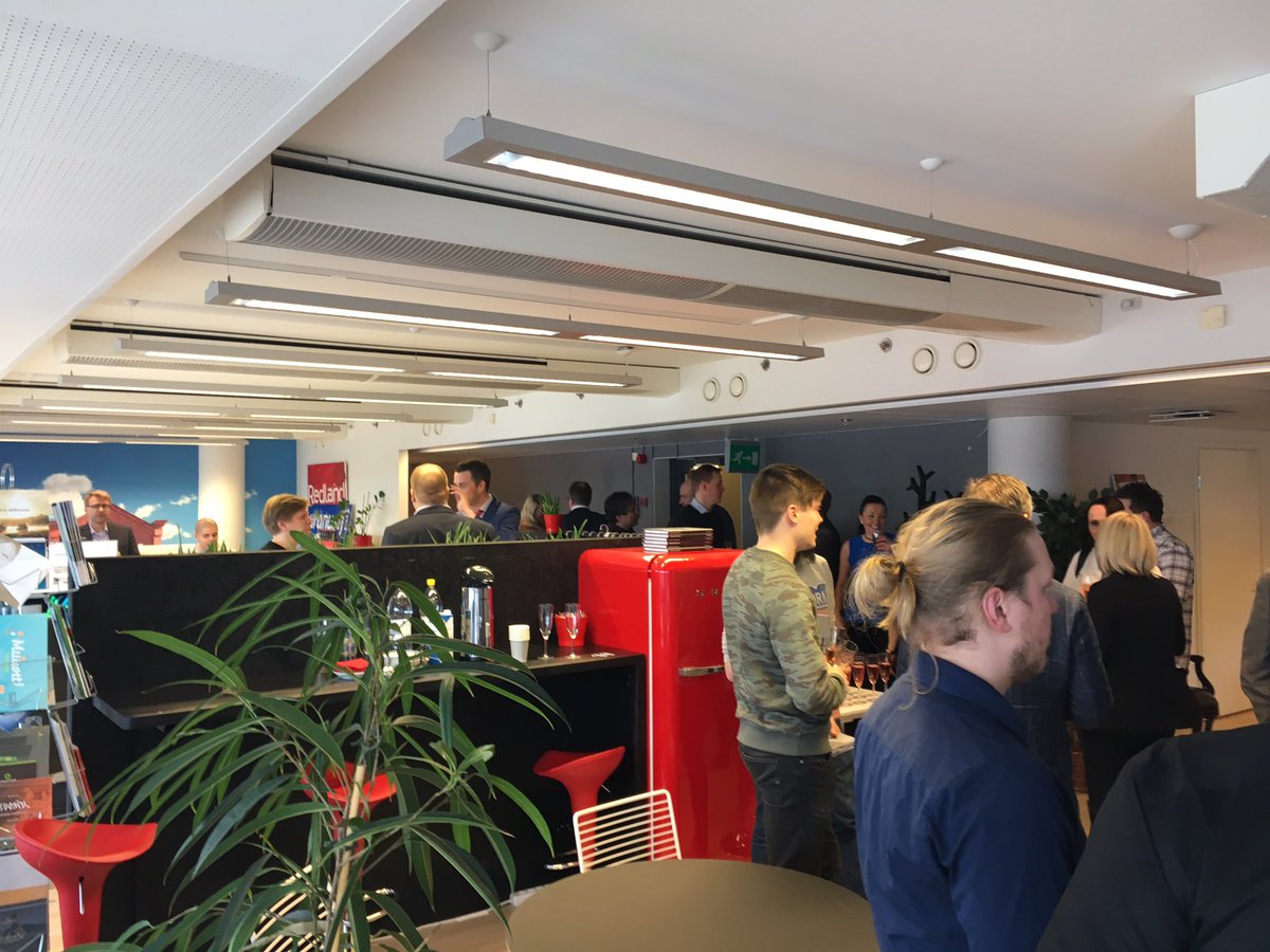 House warming party at Redland new office, full house w/ <a href="/rikurantala/">Riku Rantala</a> opening speach. <a href="/redland_fi/">Redland</a> <a href="/eventilla/">Eventilla</a>