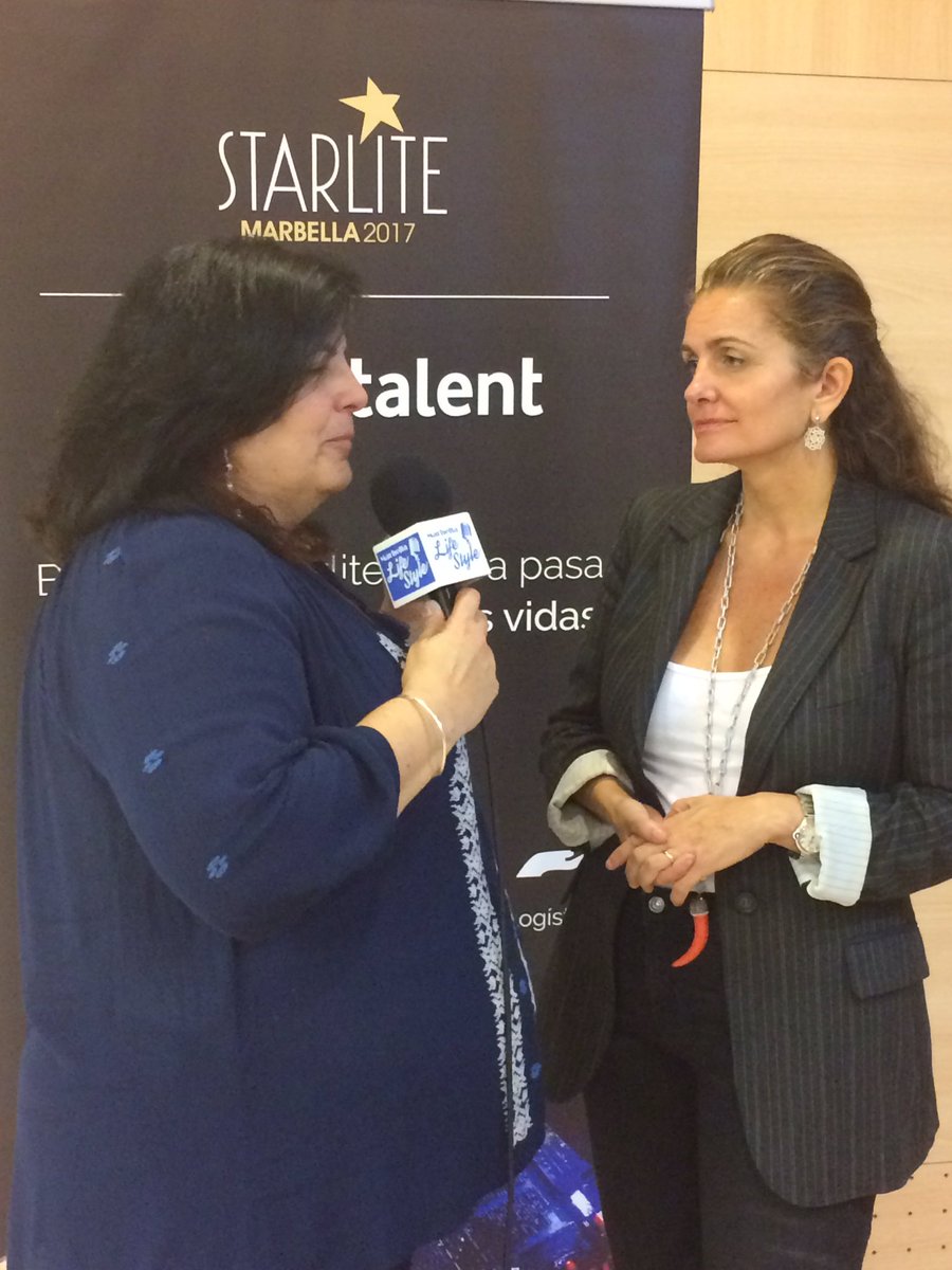 Ahora habla <a href="/sandrastarlite/">Sandra García-Sanjuán Machado</a> sobre <a href="/StarliteFest/">Starlite Festival</a> #Marbella en <a href="/RTVMarbella/">RTV Marbella</a> con <a href="/cuquita1982/">@alsoldelacosta @Marbellalifestyle_rtv</a> para #MarbellaLifestyle_rtv <a href="/katymikhailova/">Katalina Mikhailova</a>