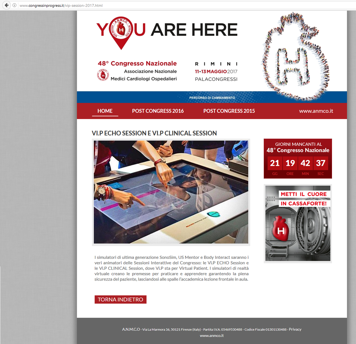 Guess who? Join us @ Rimini, Italy! <a href="/NUMEPLUS/">Nume Plus</a> <a href="/_anmco/">ANMCO</a> congressinprogress.it/vip-session-20… #BodyInteract #meded #Cardiology #Training #education