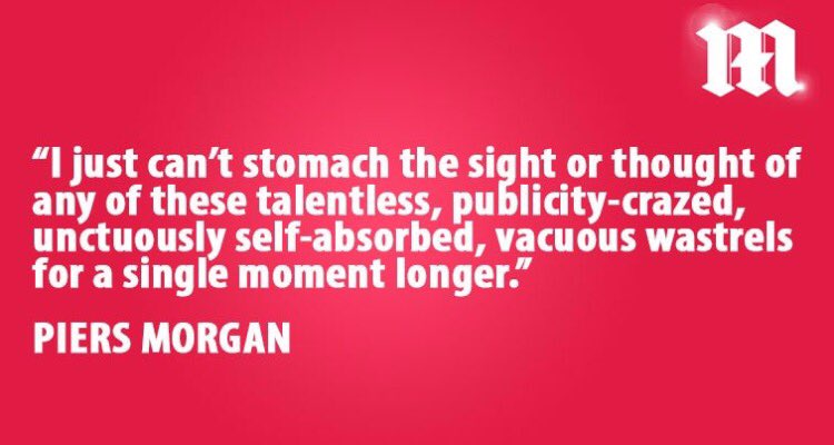 piersmorgan's tweet image. I&apos;m as mad as hell with the Kardashians &amp;amp; I won&apos;t take it any more. dailym.ai/2pm6aNm