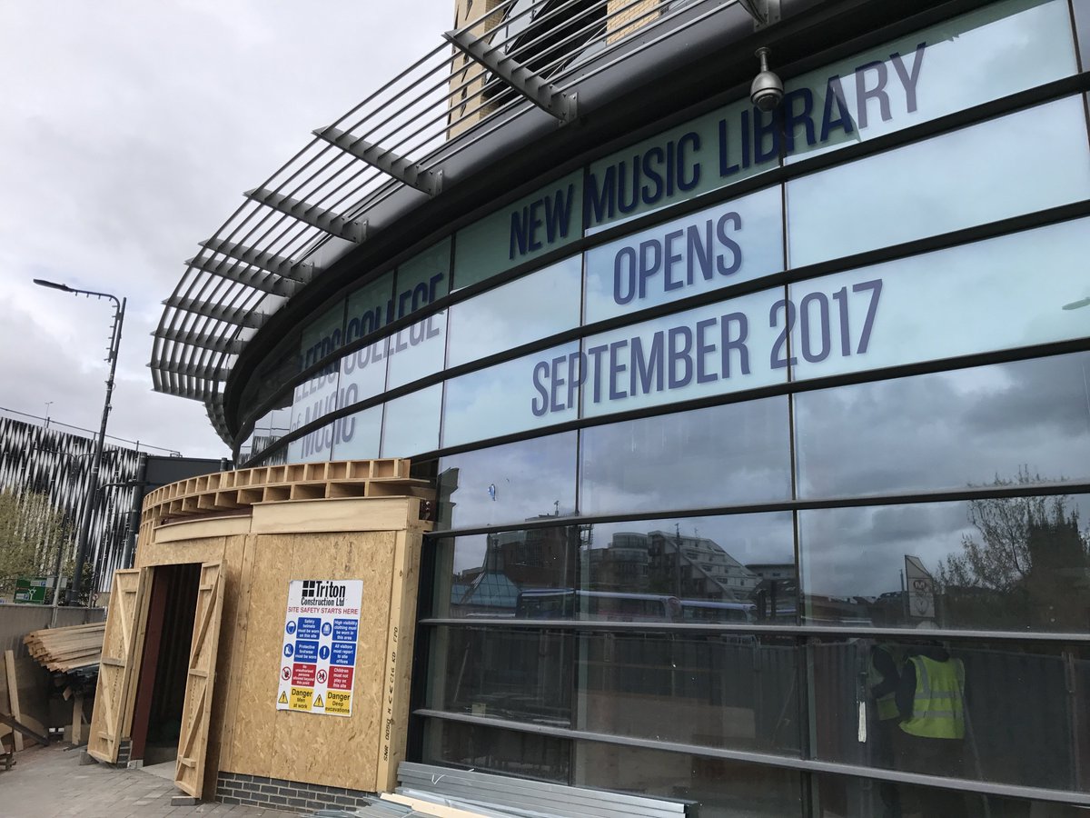 LeedsMusicDrama's tweet image. And here's some snaps of another major development project - our new Library! You can donate toward the project here lcm.ac.uk/donate