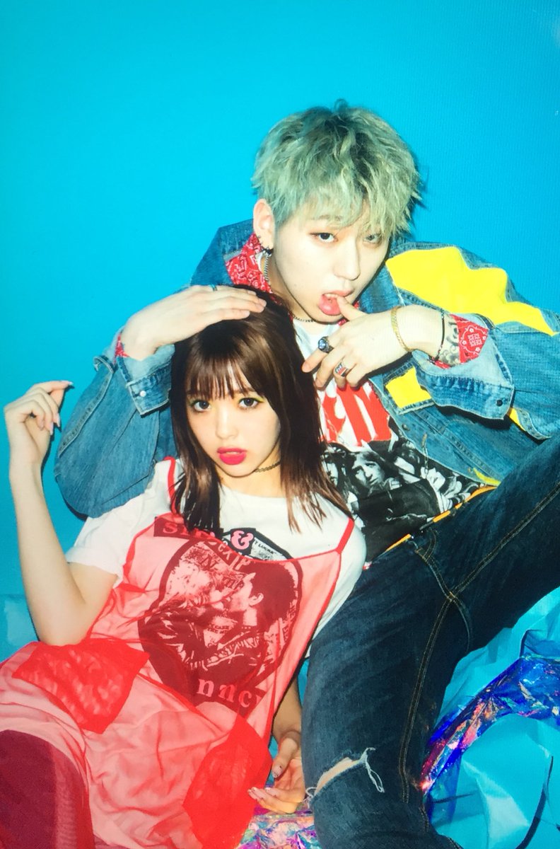 PHOTOS] Zico with model Nicole Fujita for the June 2017 issue of